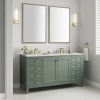 Chicago 60" Double Smokey Celadon  (Vanity Only Pricing)